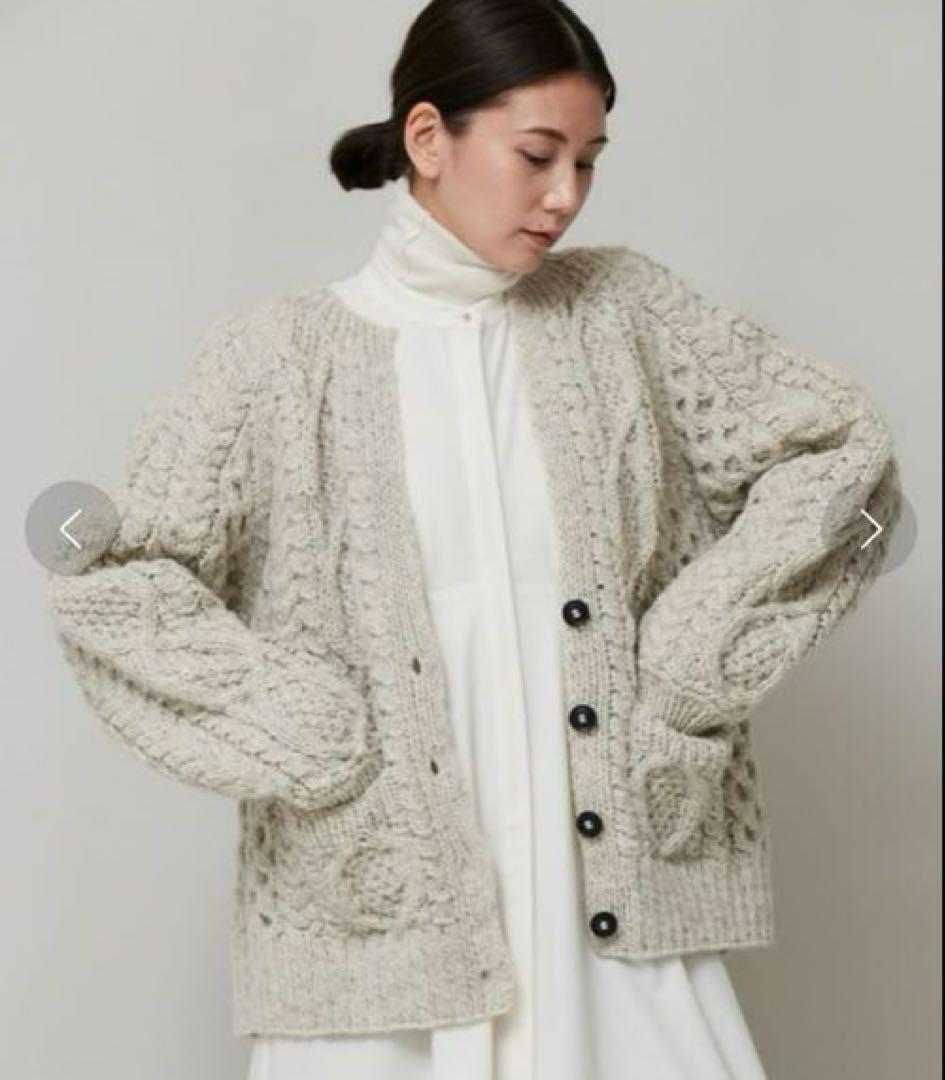 Curensology(カレンソロジー)/ハンドニットアランカーデ