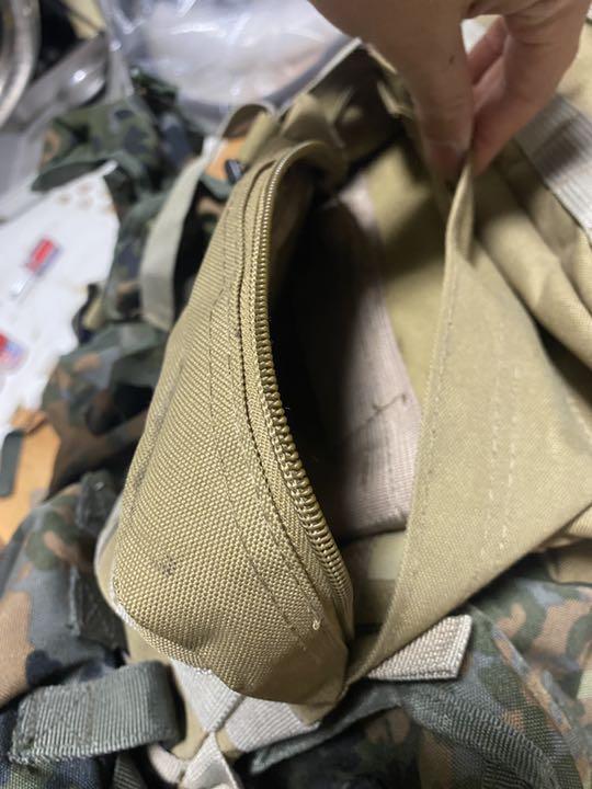 サバゲー　装備　バックパック　ドイツ迷彩パック付き