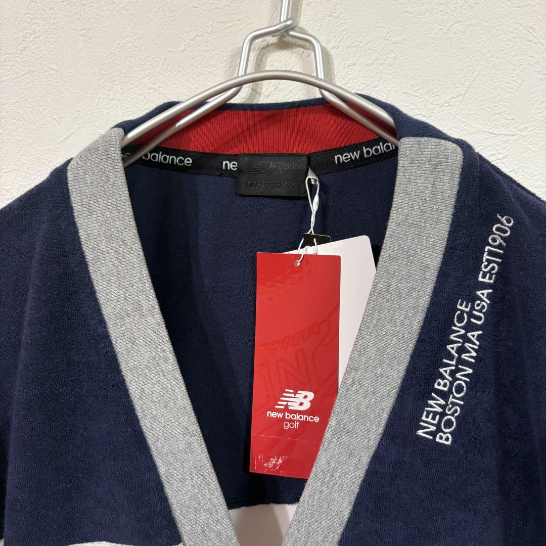 new balance GOLF】新品NBパイル生地カーディガン メンズXL