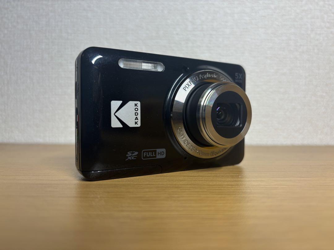 KODAK コダック　FZ55 黒　ブラック　デジカメ　SDカード付(64GB)