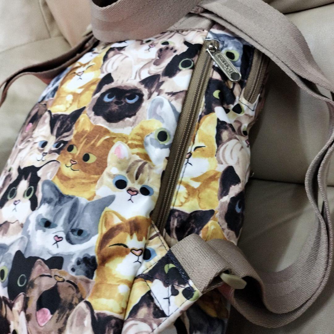 LeSportsac レスポートサック　キャットカフェ　2way　美品