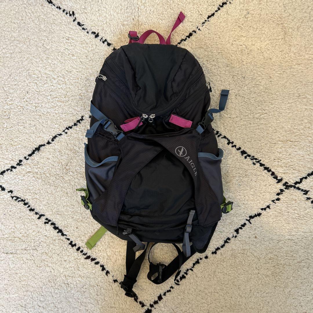 AIGLE （ エーグル ）リュック ザック25L レインカバー付