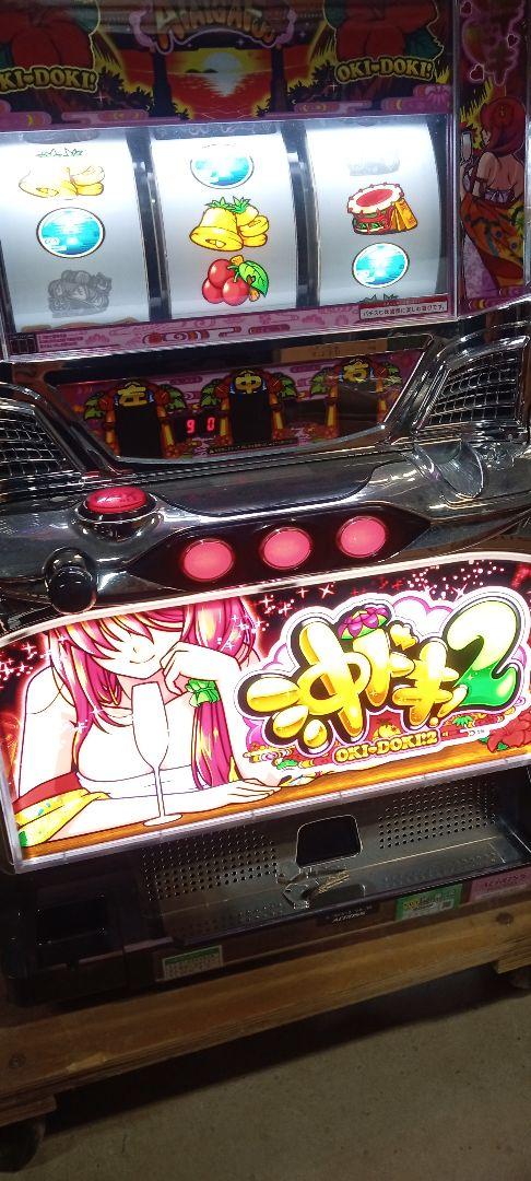 函館専用　送料込　パチスロ　実機　アクロス　S 沖ドキ2 SA-30 家庭用電源