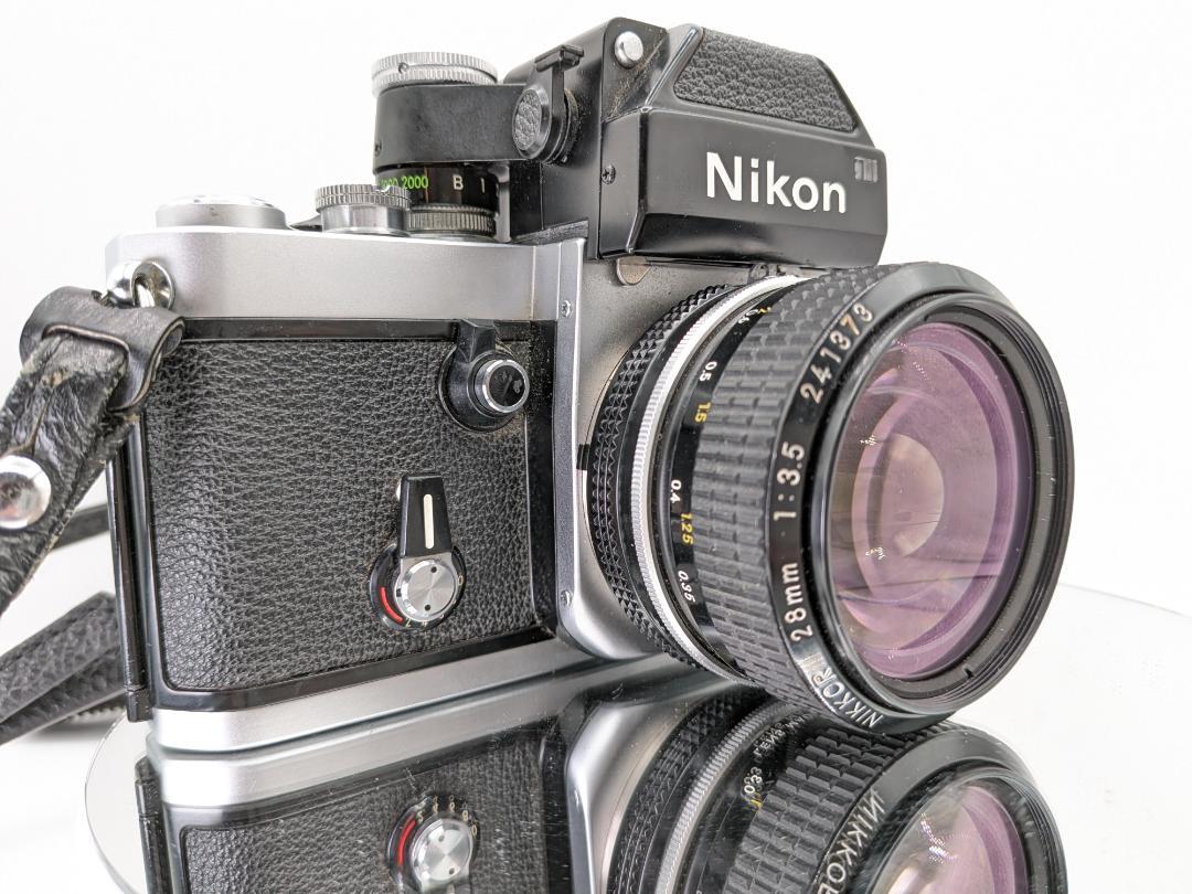 【動作〇】Nikon F2 フォトミック DP-1 28mm F3.5