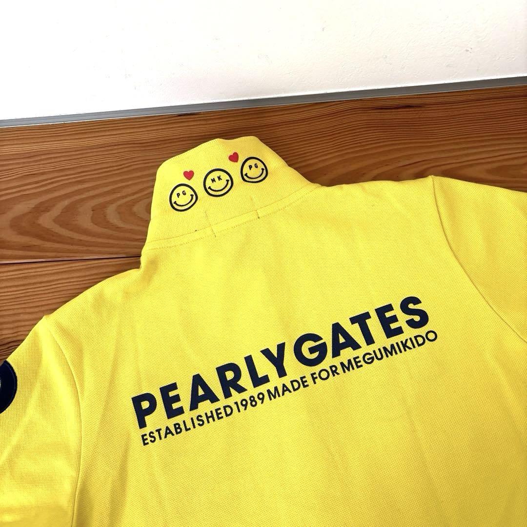 パーリーゲイツ　半袖襟付きトップス