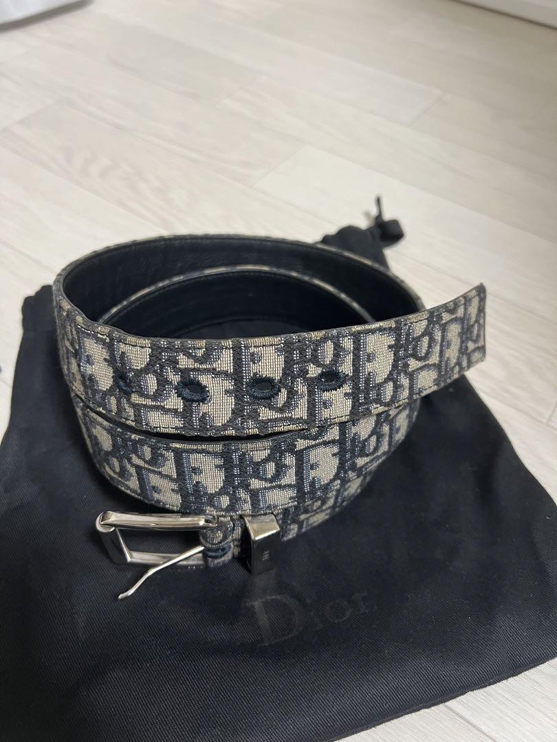 dior ベルト　オブリーク