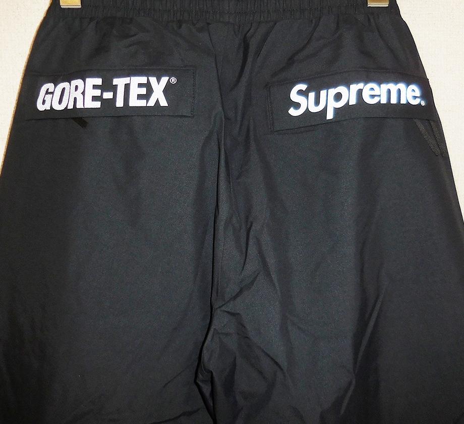 Supreme GORE-TEX Pant ブラック ゴアテックスパンツ