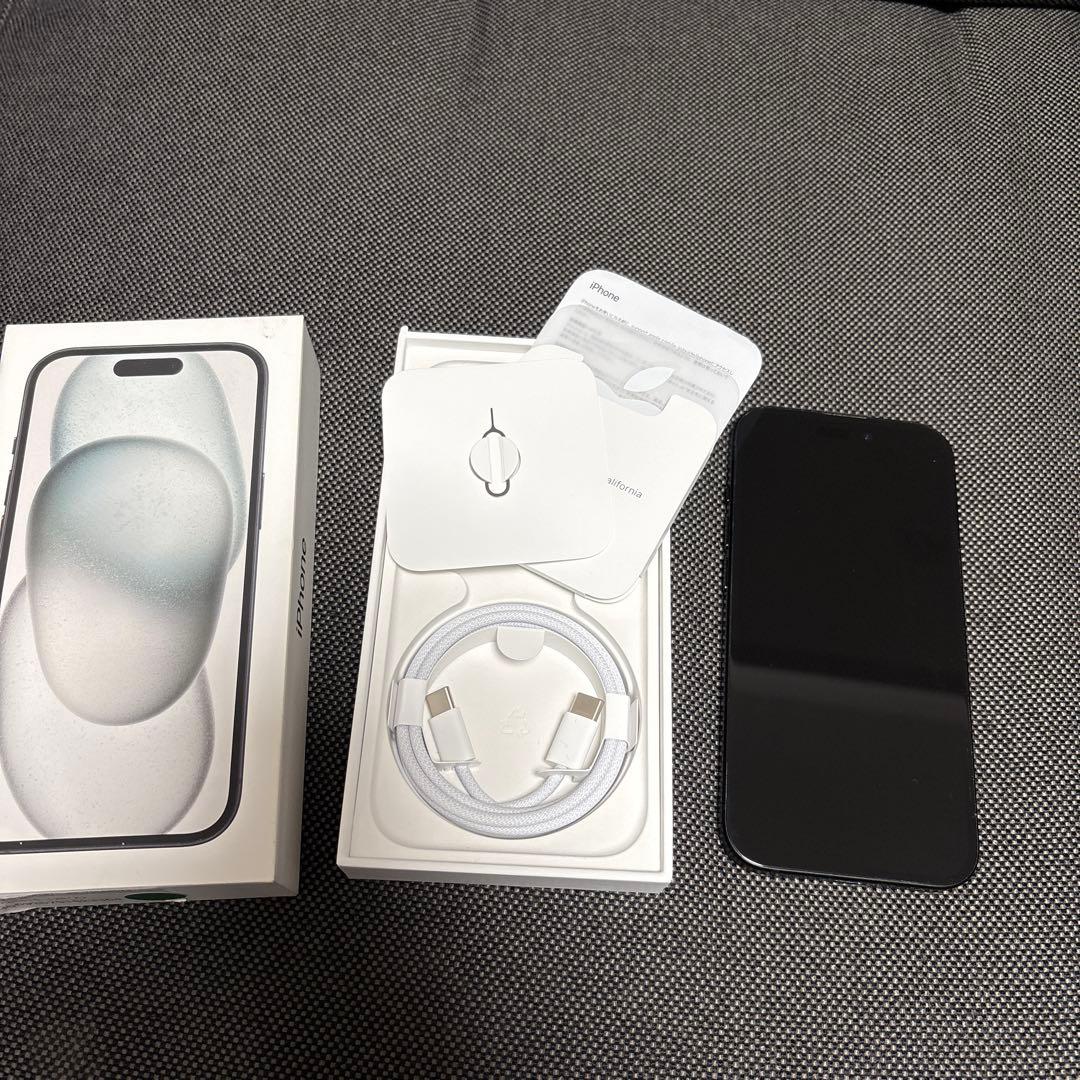 iPhone 15 ブラック128GB SIMフリー iPhone 15 ブラック128GB SIMフリー