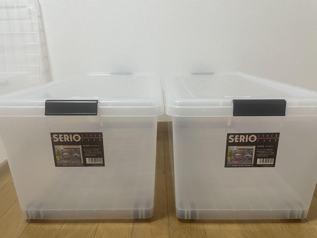天馬/ヨシカワ　5個セット　キャスター付き　収納衣装ケース2種