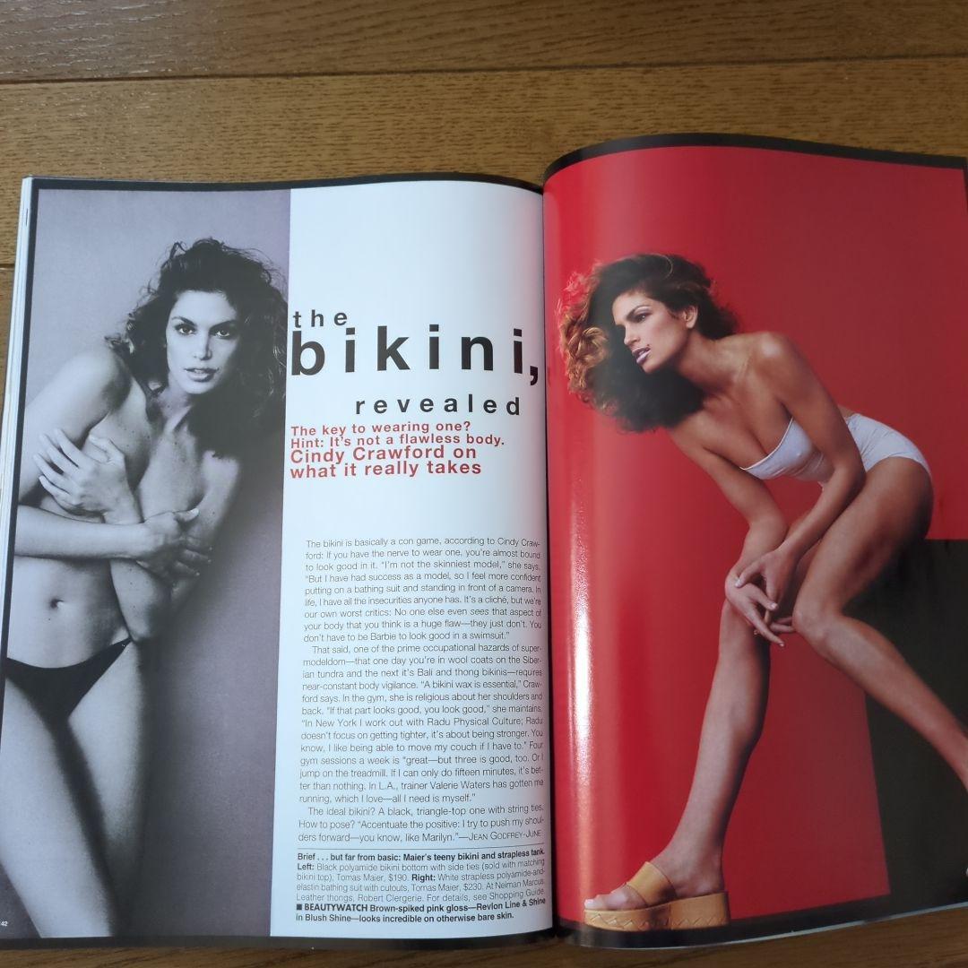 洋書 Elle july 1998 Minnie Driver