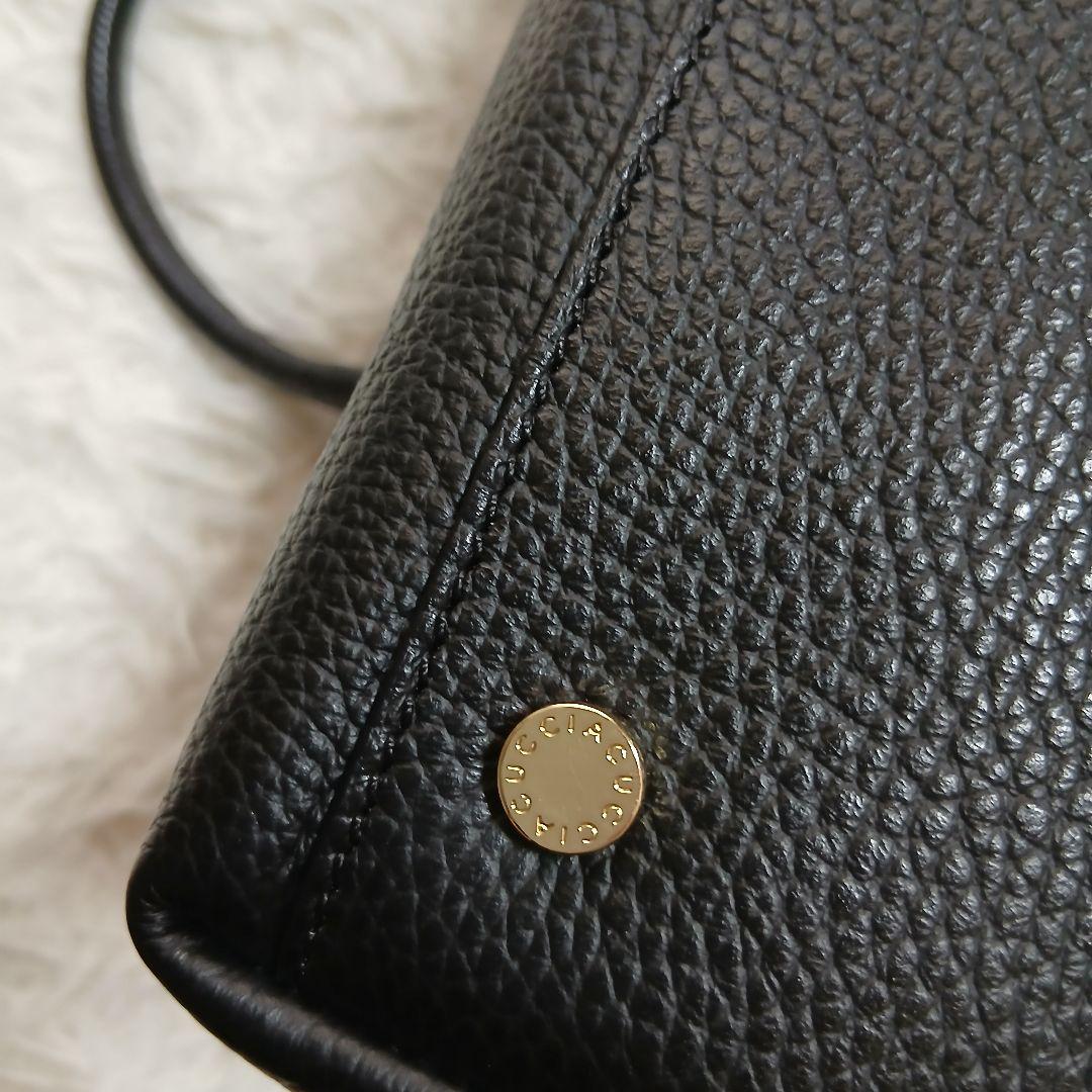 【極美品】【IACUCCI】シボ革 オールレザー 2WAYショルダートートバッグ 【極美品】【IACUCCI】シボ革 オールレザー 2WAYショルダートートバッグ