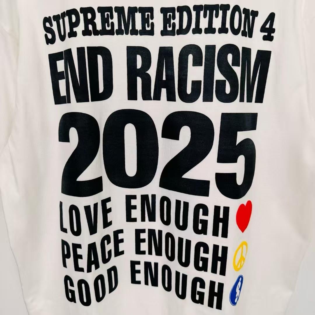 Supreme x GOODENOUGH End Racism Tee 白 L - メルカリ