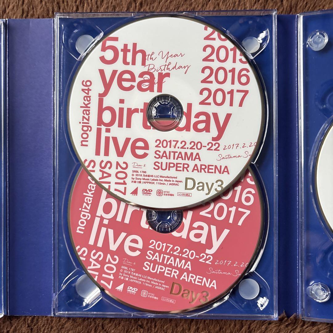 乃木坂46/5th YEAR BIRTHDAY LIVE 2017.2.20-… ミュージック