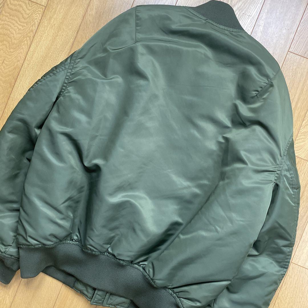  オーバーサイズ MA-1 フライトジャケット OLIVE