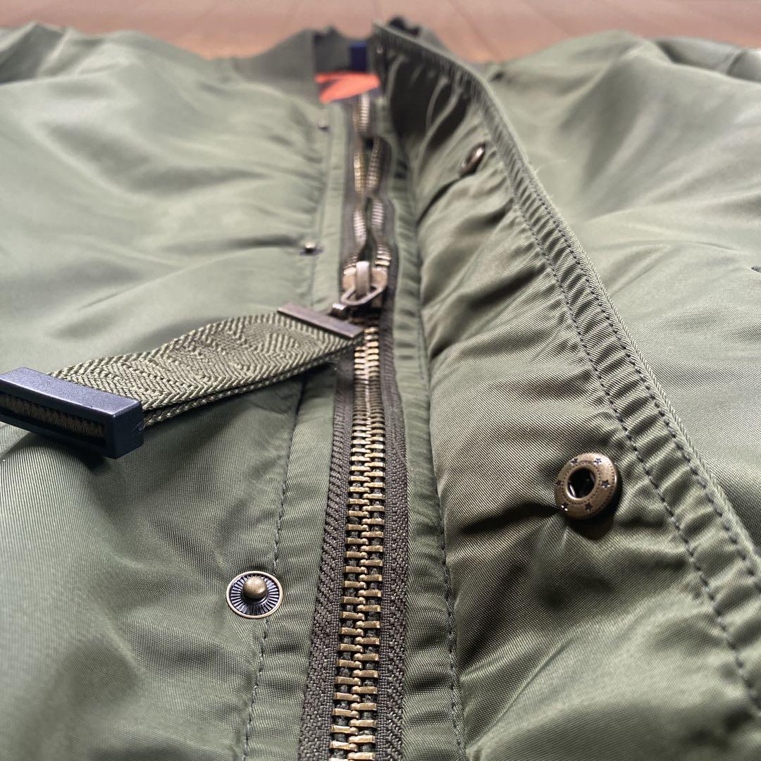  オーバーサイズ MA-1 フライトジャケット OLIVE