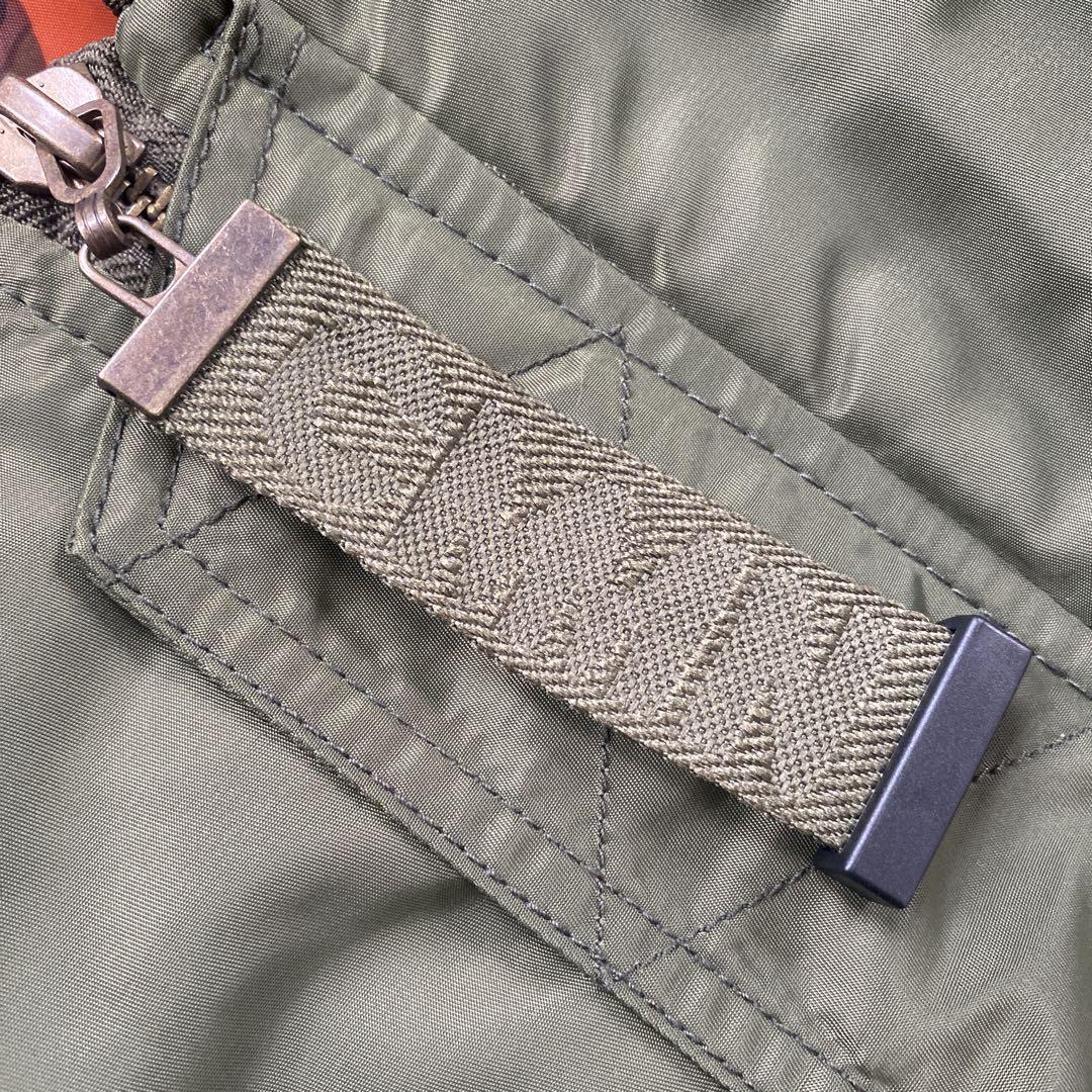  オーバーサイズ MA-1 フライトジャケット OLIVE