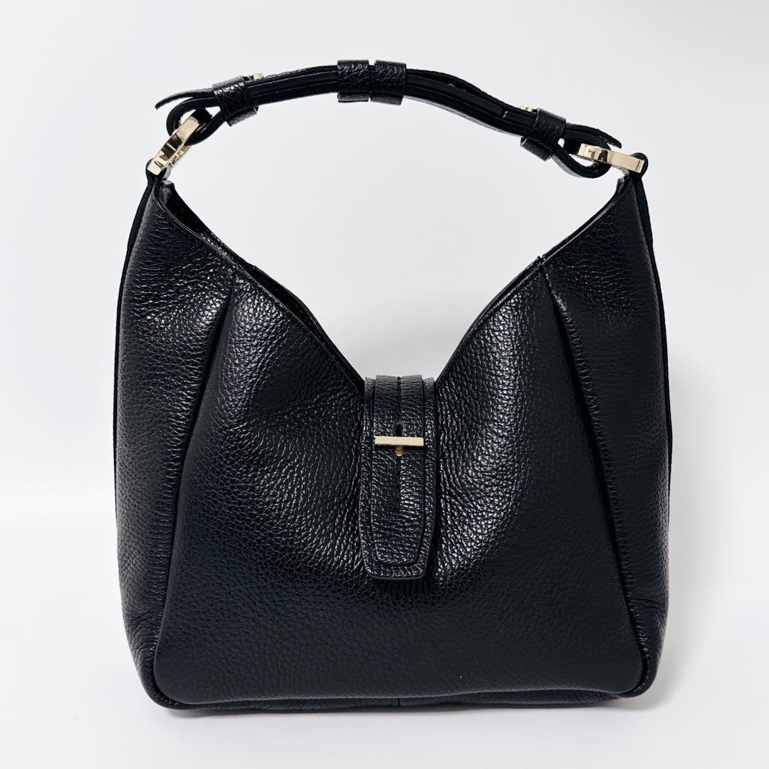 【極美品】LORISTELLA ホーボー ショルダー 2way ブラック レザー 【極美品】LORISTELLA ホーボー ショルダー 2way ブラック レザー