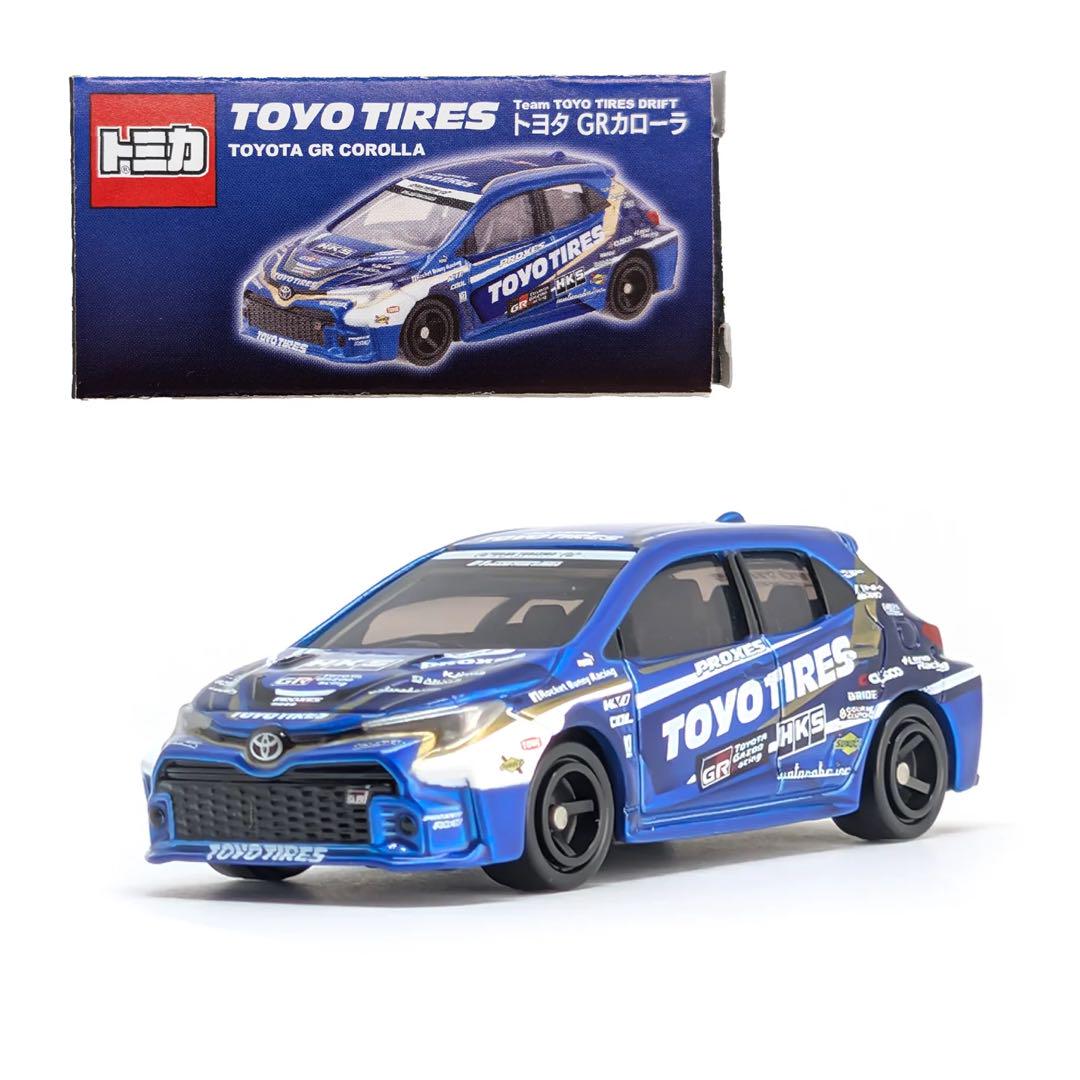 工場直売 トミカ TEAM TOYO TIRES トヨタ GR カローラ 特注 サポルト ミニカー