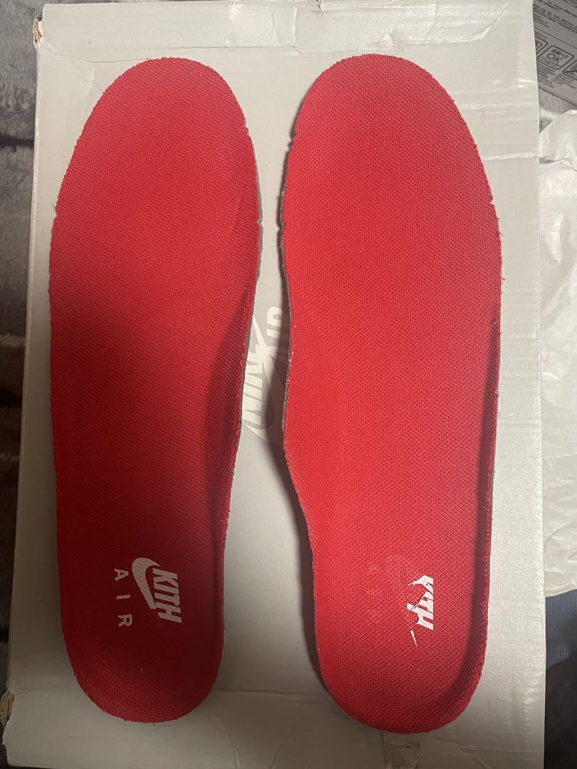 KITH × Nike Air Force 1 Low \"White/Red\"