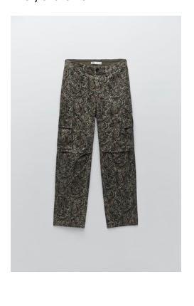 店舗在庫をネットで 値下げ Zara プリント入り カーゴパンツ ペイズリー柄 割引本物 Preprod2 Versatile Design Fr 店舗在庫をネットで 値下げ Zara プリント入り カーゴパンツ ペイズリー柄 割引本物 Preprod2 Versatile Design Fr