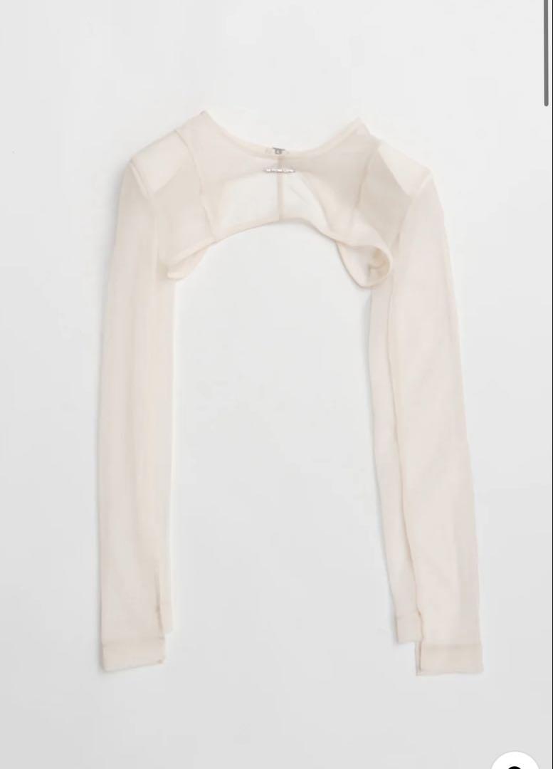 トップス Sheer Short Bolero PRANK PROJECT