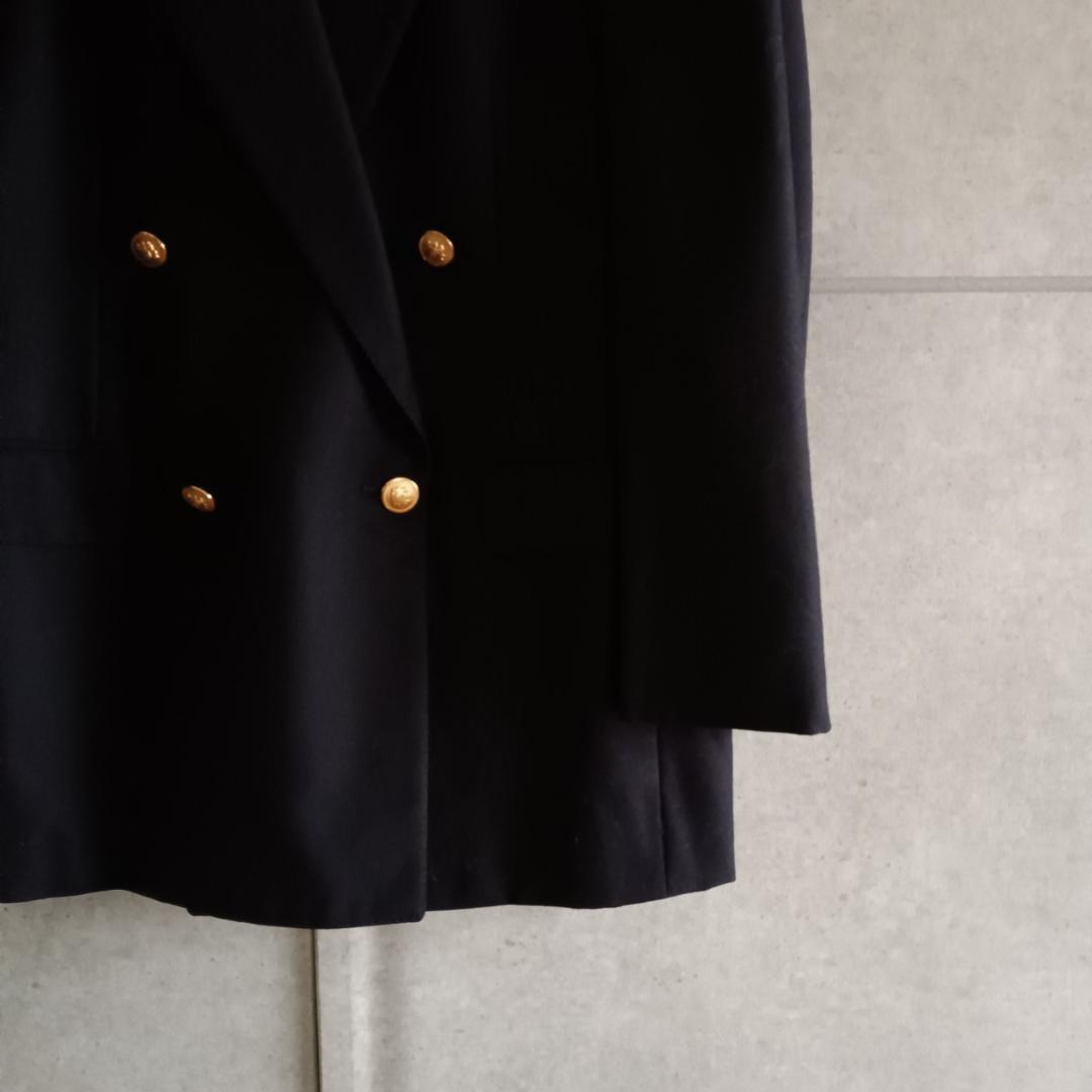 Aquascutum 赤字覚悟⇒11,040円 ダブルジャケット 金ボタン X1583