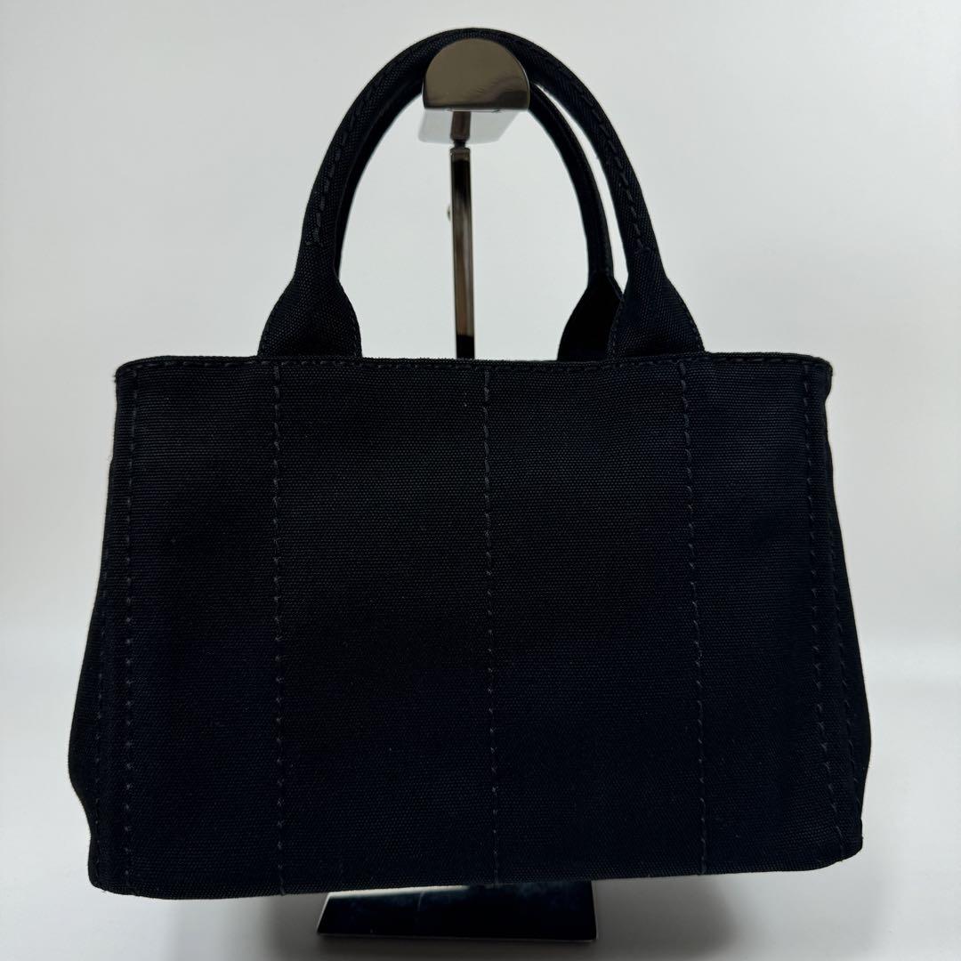 極美品✨ PRADA カナパ S ハンドバッグ ショルダー付 2way 黒 極美品✨ PRADA カナパ S ハンドバッグ ショルダー付 2way 黒