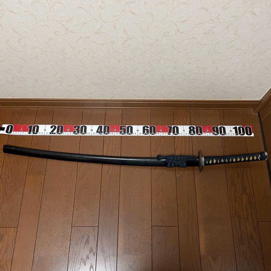 模造刀 黒紺