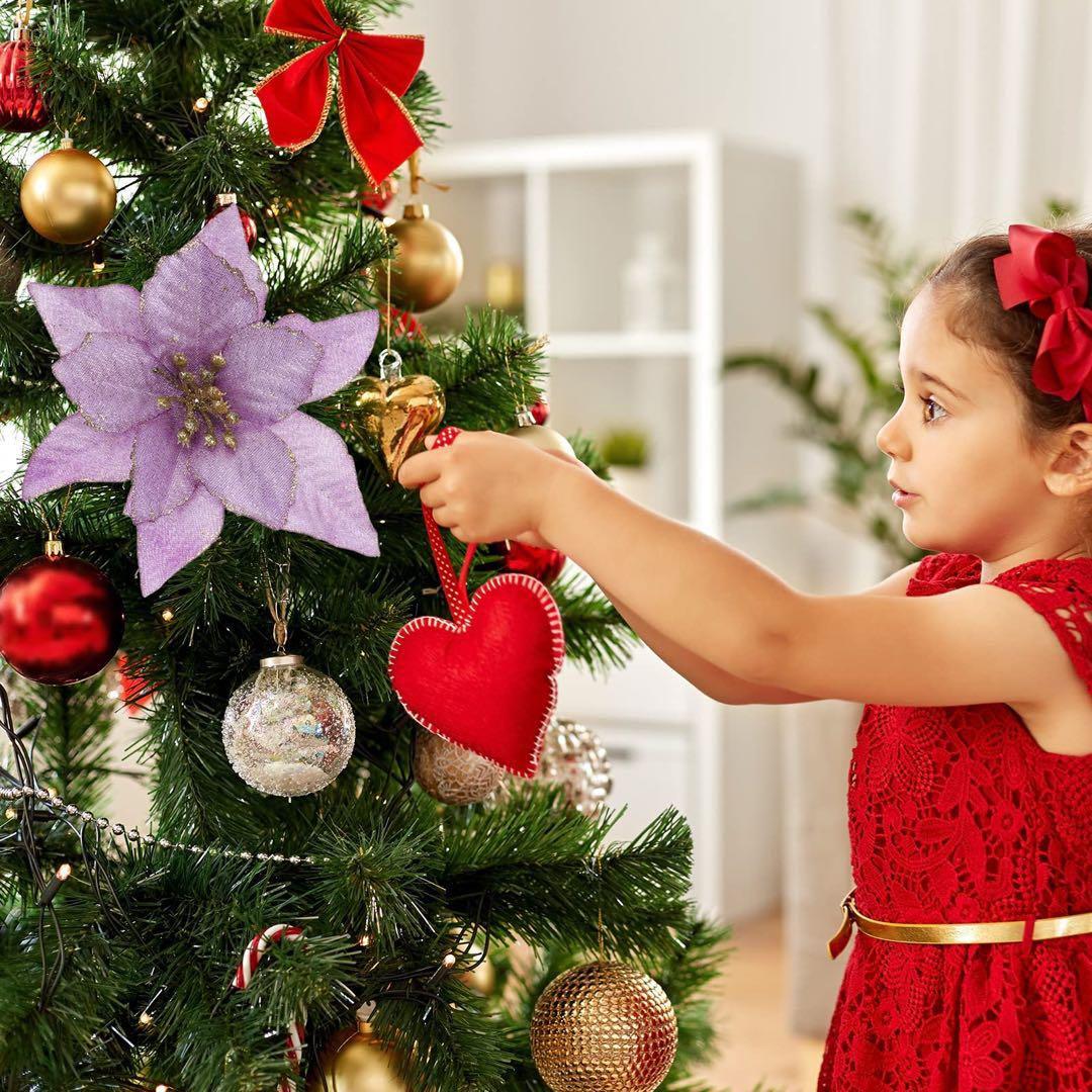 クリスマスツリー 造花飾り オーナメント 人工花 YUZUMIYA_COM