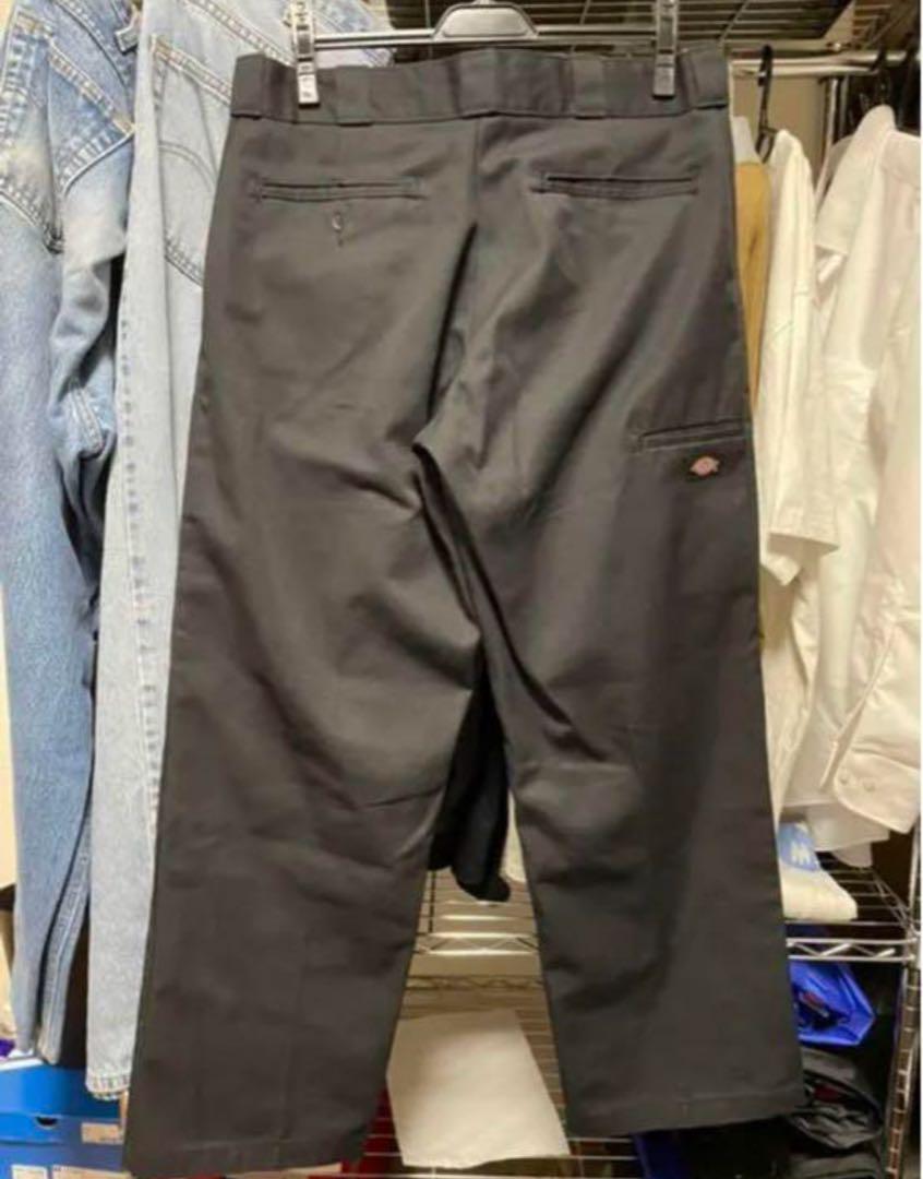 ダブルニー　dickies 34×30 ブラック