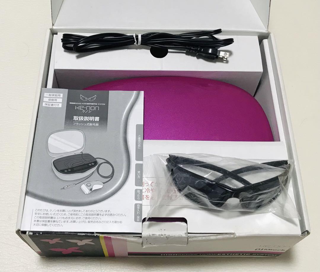 【美品】﻿ケノン フラッシュ式脱毛器 ver6.2 美品】ケノン ver6.2 脱毛器