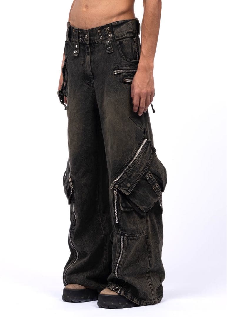 NO/FAITH STUDIOS GREEN BLACK USED CARGO NO/FAITH STUDIOS GREEN BLACK USED CARGO