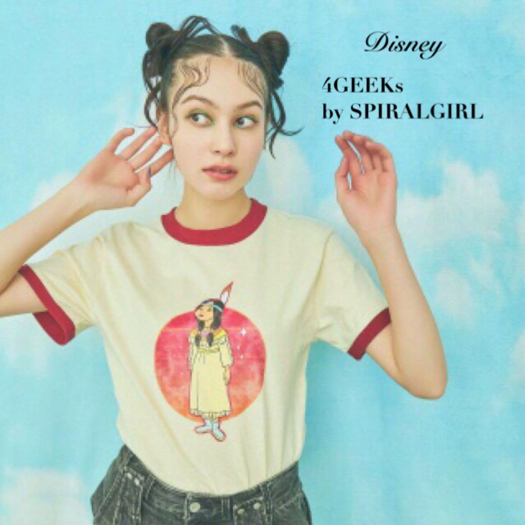 肌触りがいい 4GEEKs ヴィンテージ風Tシャツ ピーター・パン SPIRALGIRL by ミュージシャン