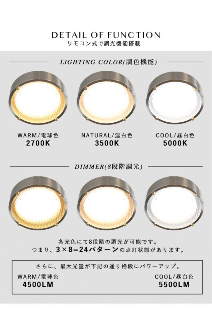 NEIL CEILING LAMP 2.0 - LEDシーリングライト