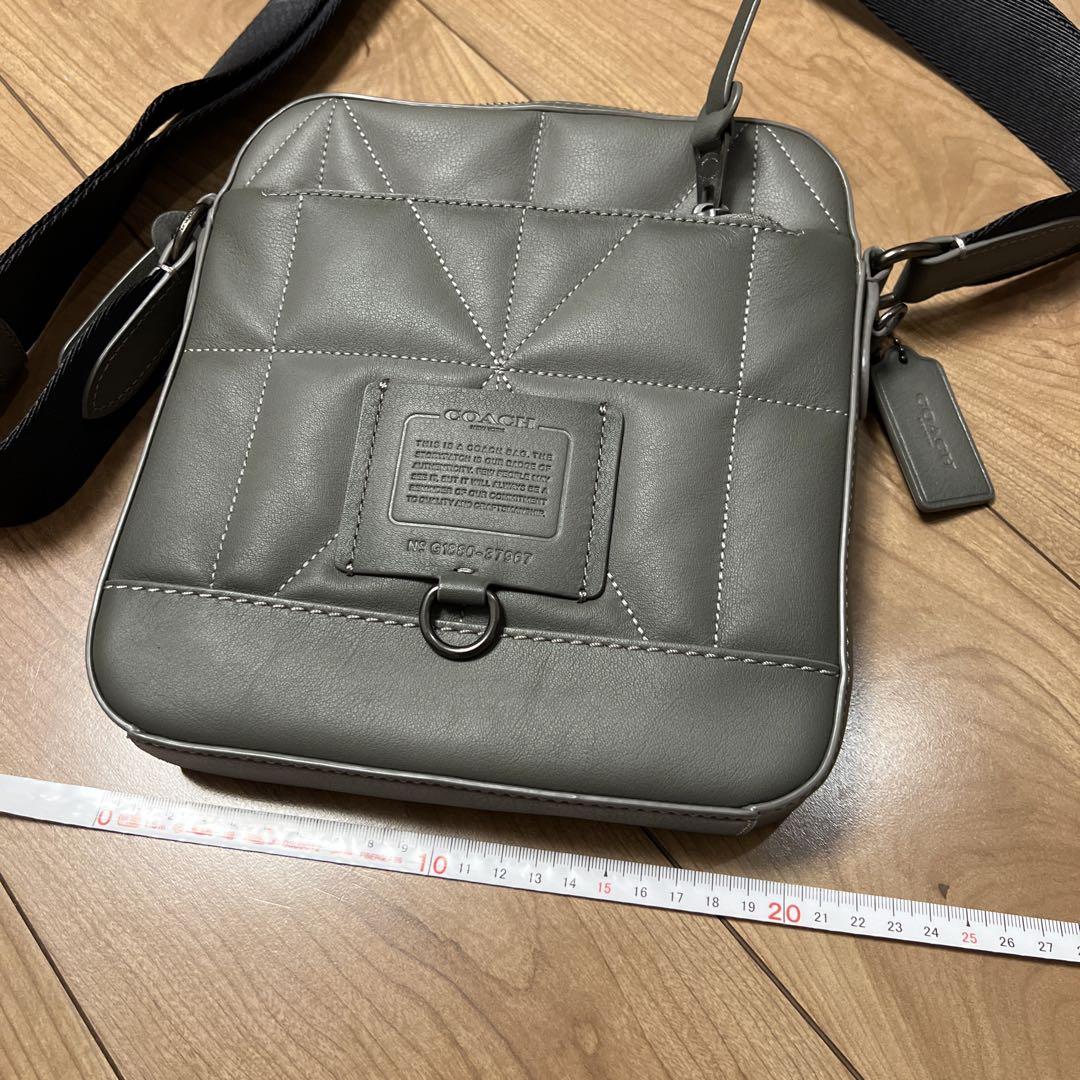 コーチ COACH メンズ ショルダーバッグ カラーブロック ヘザーグレー