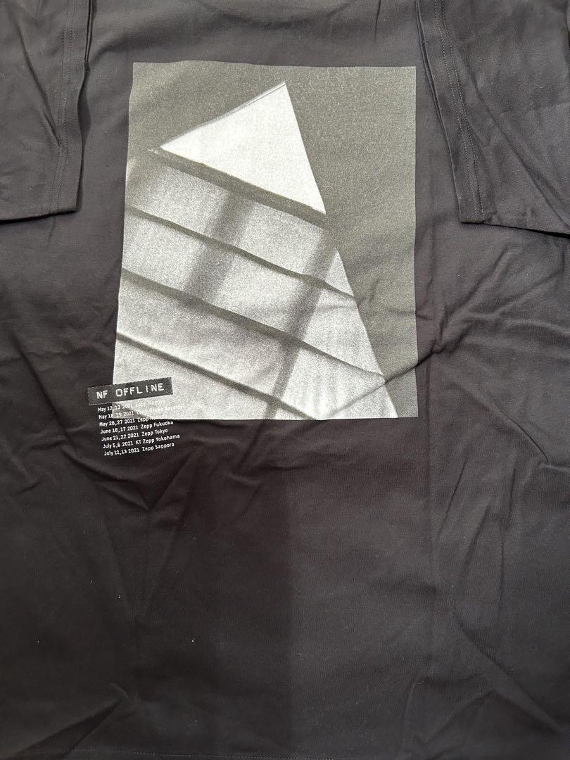 サカナクション NF OFFLINE ブラック Tシャツ 商品詳細ページ | sakanaction ONLINE STORE | 【1】NF OFFLINE