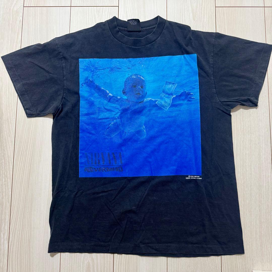 Nirvana アルバムアート Tシャツ
