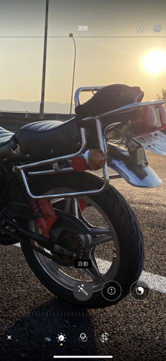 リアキャリアcb250t cb400t ホーク バブ - メルカリ