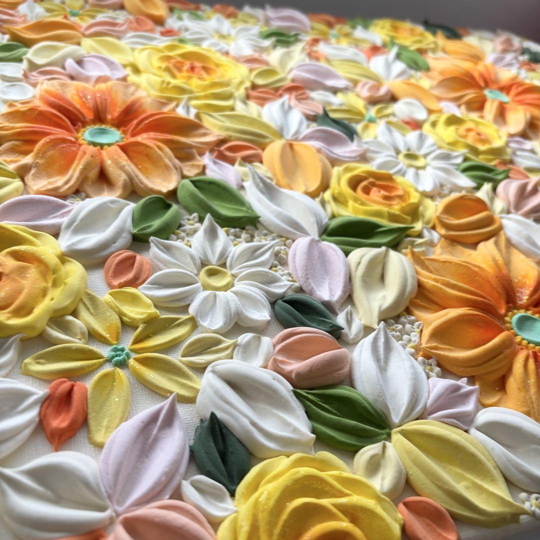 テクスチャーアート　花束　壁掛け　海外　現代アート　花の絵　フラワーアート 18％OFF】 テクスチャーアート花束壁掛け海外現代アート花の絵