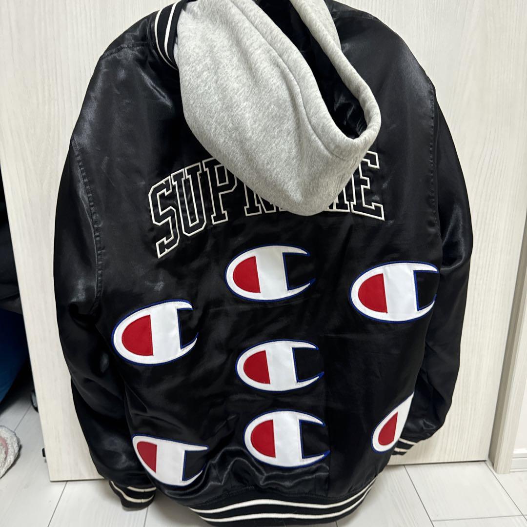 Champion Supreme スタジャン M ブラック