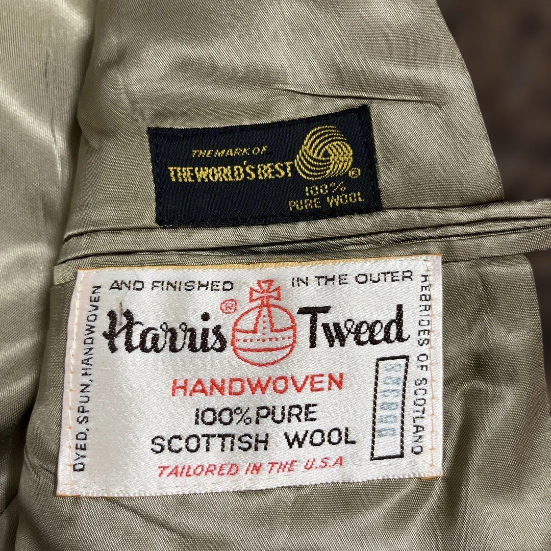 J.PRESS X HARRIS TWEED テーラードジャケット ヘリンボーン