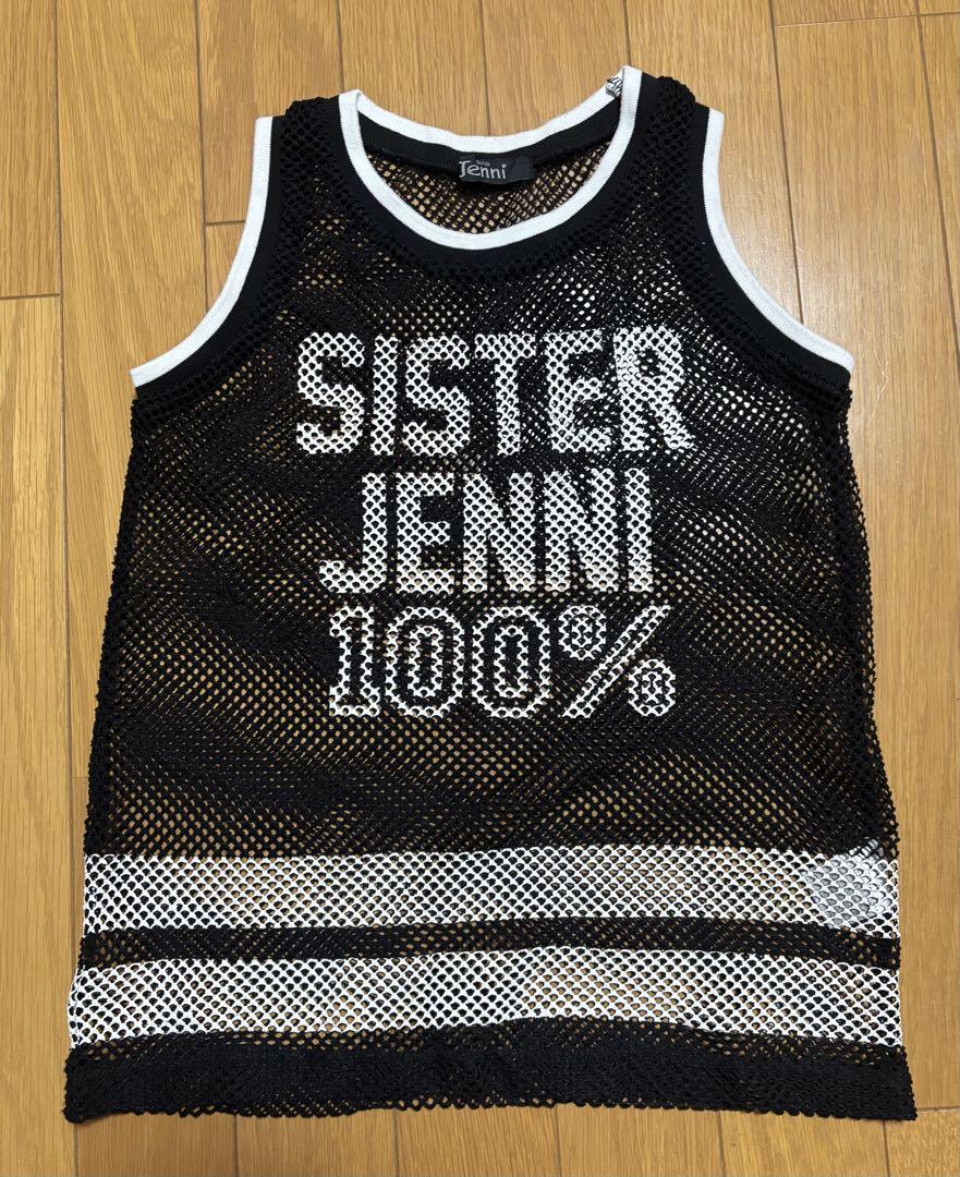 SISTER JENNI メッシュタンクトップ 140
