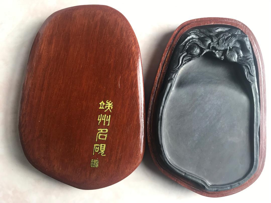 端州名硯 端渓 硯 ( 未使用品 ) 卸売り 中国骨董品 硯 すずり 端渓名硯 工芸品