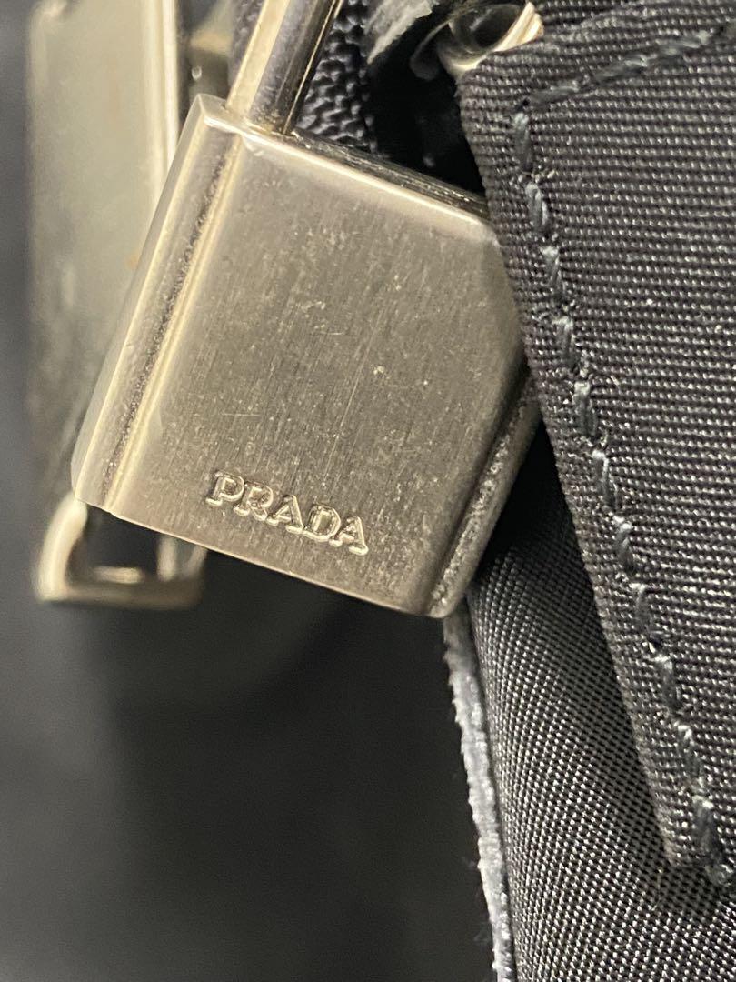ぱ*イ様 PRADA プラダ ボストンバッグ 三角プレート　ビッグサイズ