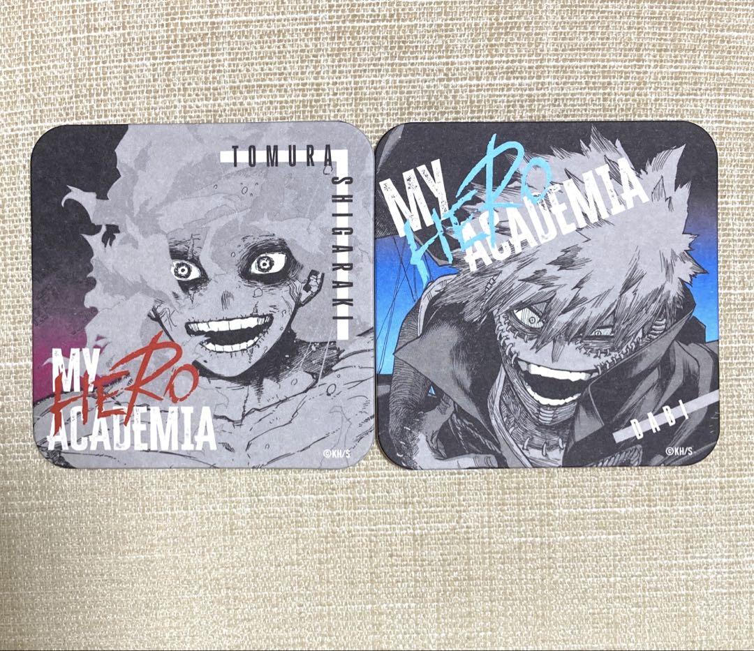 僕のヒーローアカデミア ヒロアカ アトコ アートコースター 荼毘 ヒロアカ 原画展 コースター 死柄木弔 荼毘 アートコースター