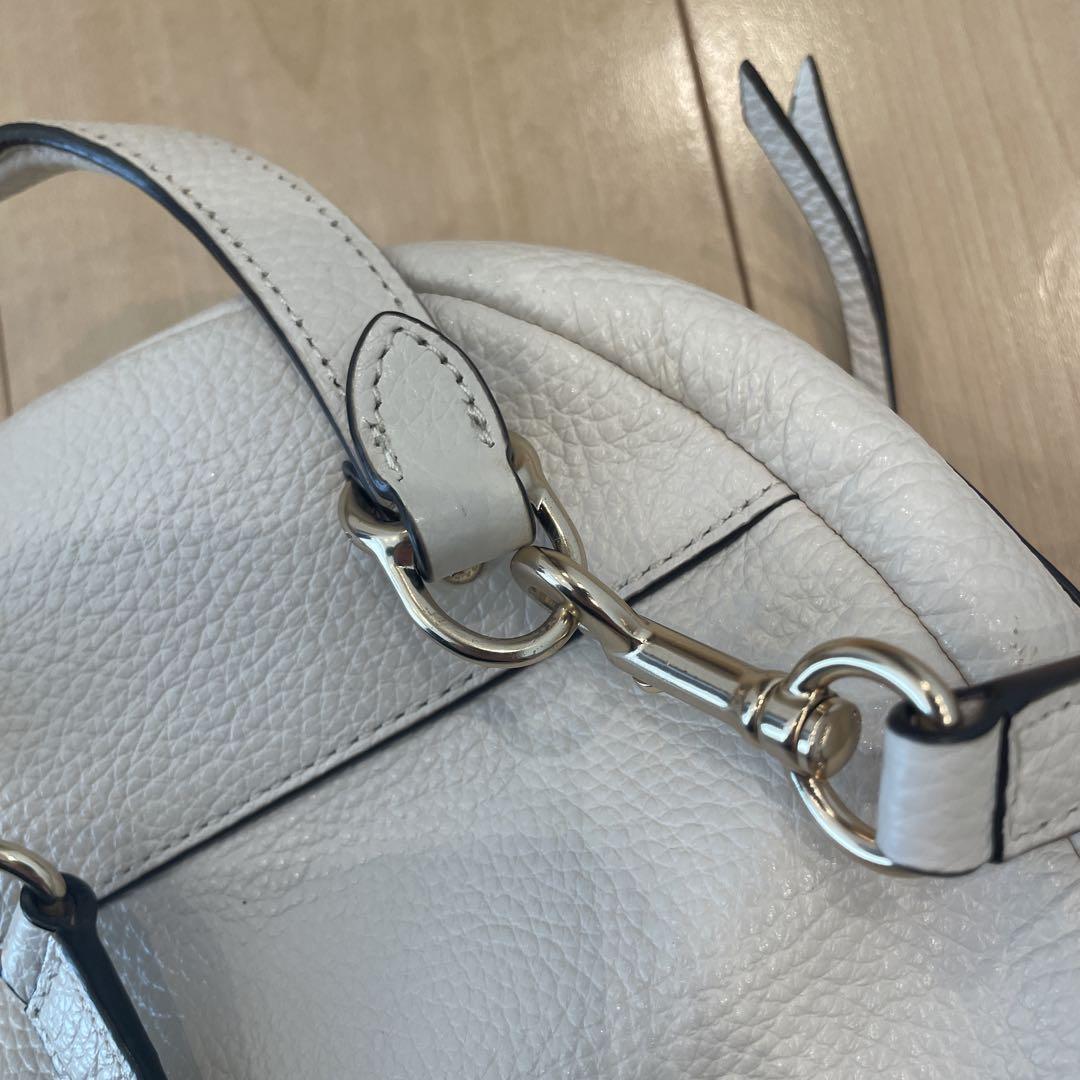 コーチ coach リュック ホワイト F30530 レザー
