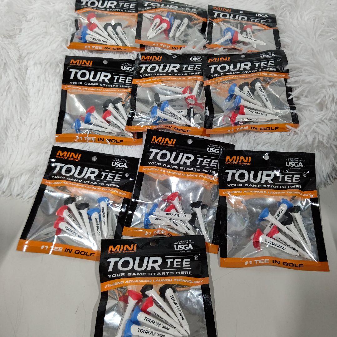 TOUR TEE ミニティー 6個入り USGA承認 10点セット