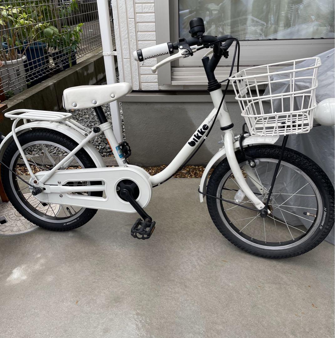 ビッケ　ホワイト 子供用自転車 16インチ