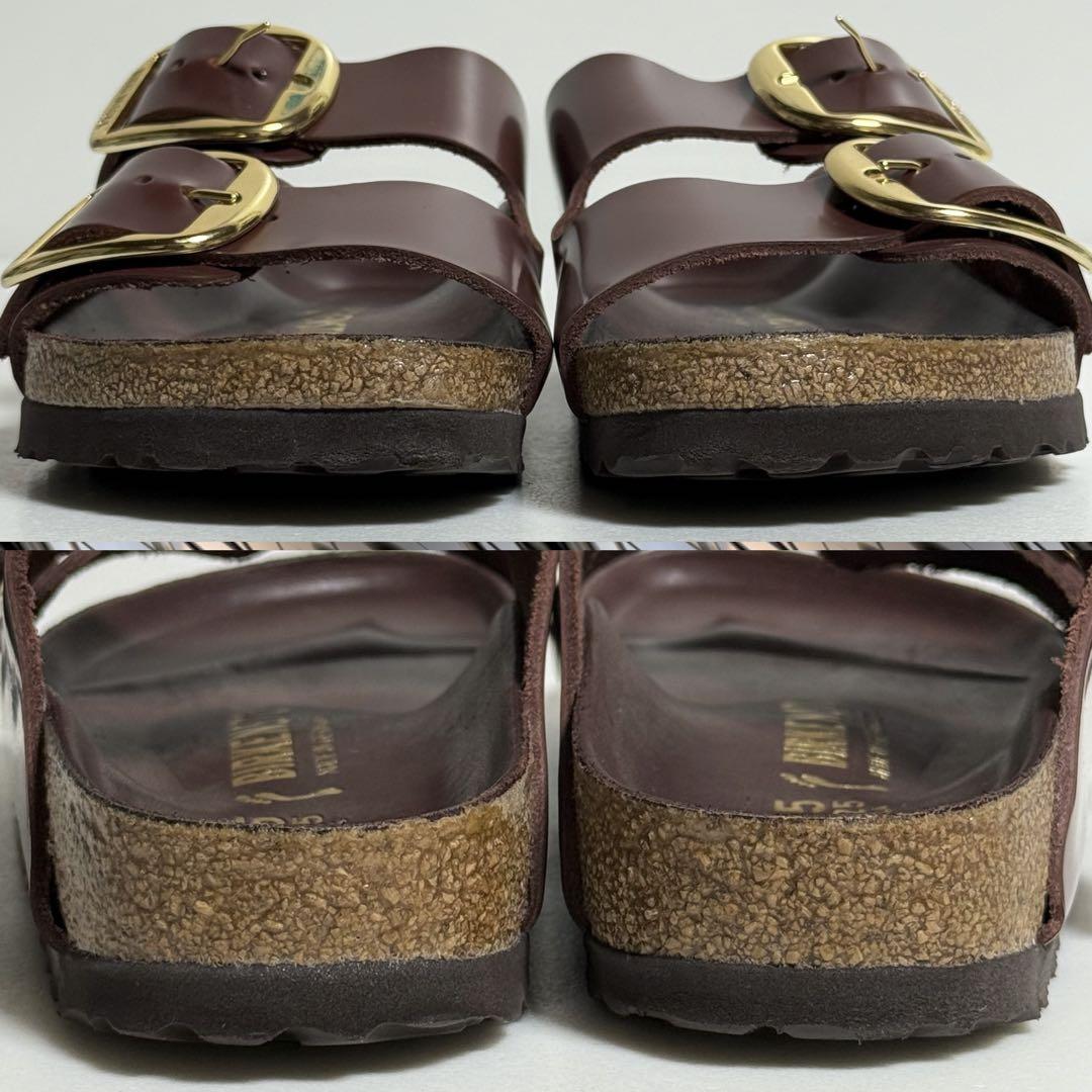 BIRKENSTOCK アリゾナ ビッグバックル チョコレート 22.5cm