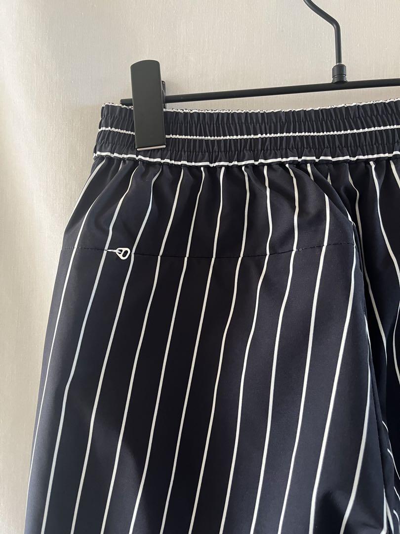 【美品】HYKEハイク STRIPED EASY TAPERED PANTS 画像6